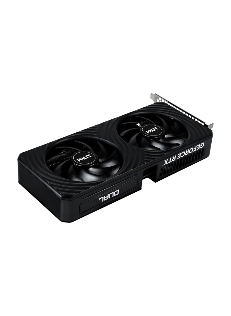Palit GeForce RTX 5060 Dual 8GB GDDR6 Graphics Card, NVIDIA Blackwell Architecture, Dual 95mm Fans, DLSS 4 & Ray Tracing, HDMI & DisplayPort, 2-Slot Compact Design, RGB Lighting, Customizable Shroud, PCIe 4.0, VR-Ready, 4K & AI Gaming Support | NE75060019P1-GB2063D  - Image 5