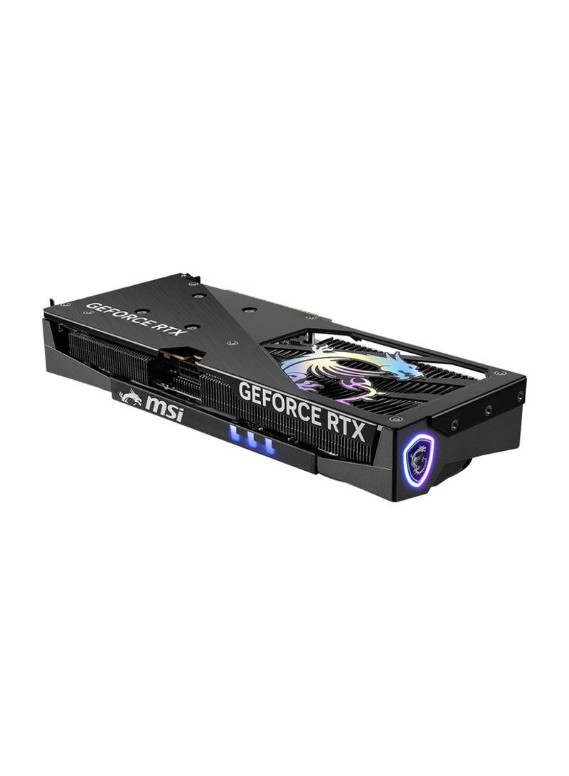 إم اس أي GeForce RTX 5060 GAMING TRIO OC 8GB GDDR7 Graphics Card, 3840 CUDA Cores, Blackwell Architecture, 2640MHz Boost, PCIe Gen 5, 128-bit, 28Gbps, DLSS 4, Ray Tracing, TRI FROZR 4 Cooling, Mystic Light RGB, 3x DP 2.1b + 1x HDMI 2.1b, 8K Support, 155W TDP, 8-Pin Power, DX12 Ultimate, 4 Monitor Support | 912-V537-021  - Image 3