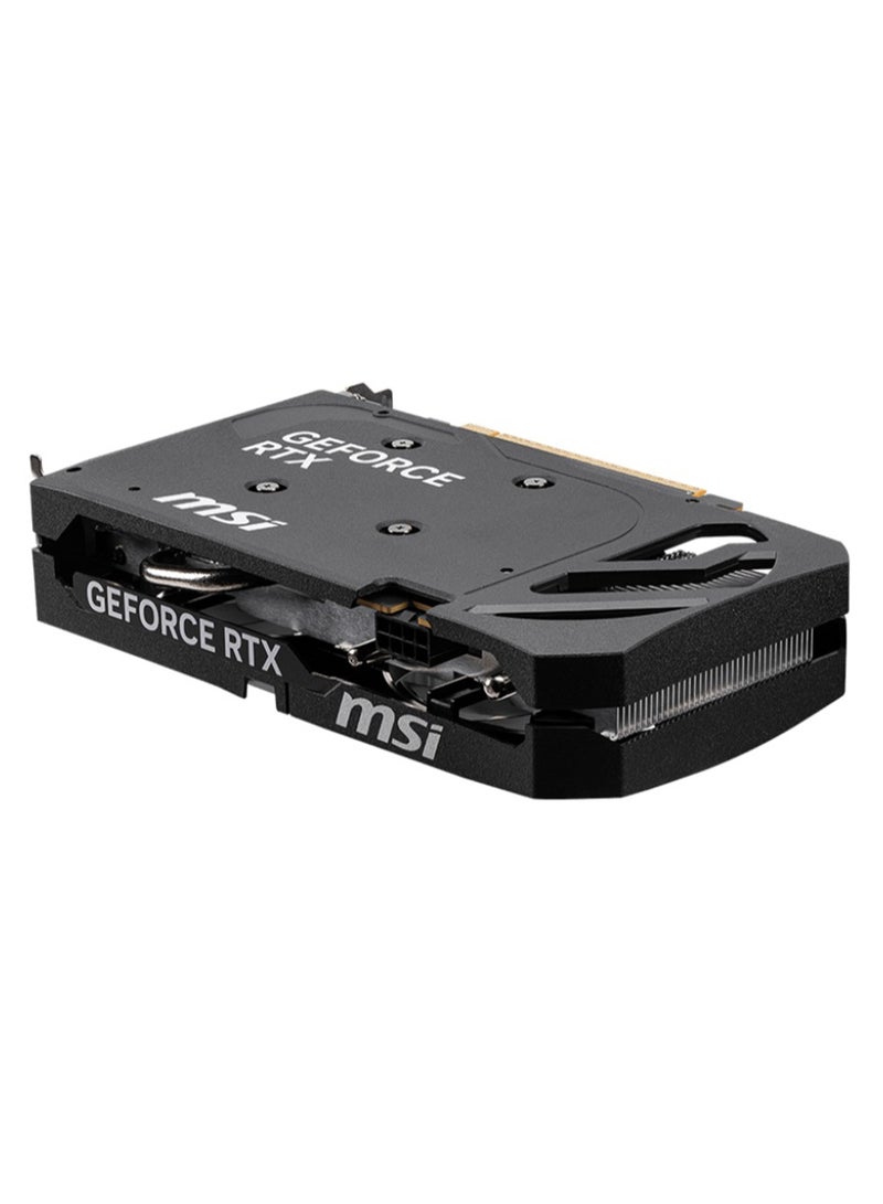 MSI GeForce RTX 5060 8G SHADOW 2X OC Graphics Card, 8GB GDDR7, 128-bit, 3840 CUDA Cores, Blackwell Architecture, Boost Clock 2535 MHz, 28 Gbps Memory Speed, HDMI 2.1b + 3x DisplayPort 2.1b, Dual TORX Fan 5.0 Cooling, 8K Support, Ray Tracing, DLSS, DirectX 12 Ultimate, 145W TDP, 8-Pin Power | 912-V537-019  - Image 3