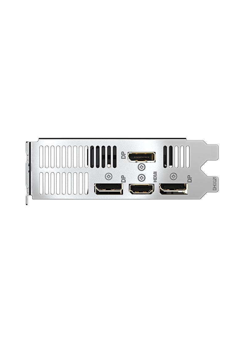 GIGABYTE - GeForce RTX 5060 OC Low Profile 8GB GDDR7 Graphics Card, 3840 CUDA Cores, 2512 MHz Boost Clock, 128-bit, 28Gbps, Dual Fan Cooling, 4K/8K Display, 4 Outputs (3x DisplayPort 2.1b + 1x HDMI 2.1b), 150W TDP, Compact 182mm Design, DLSS 4, Blackwell Architecture | GV-N5060OC-8GL - Image 1