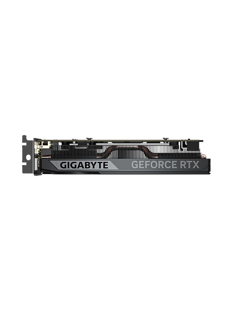 GIGABYTE - GeForce RTX 5060 OC Low Profile 8GB GDDR7 Graphics Card, 3840 CUDA Cores, 2512 MHz Boost Clock, 128-bit, 28Gbps, Dual Fan Cooling, 4K/8K Display, 4 Outputs (3x DisplayPort 2.1b + 1x HDMI 2.1b), 150W TDP, Compact 182mm Design, DLSS 4, Blackwell Architecture | GV-N5060OC-8GL - Image 1