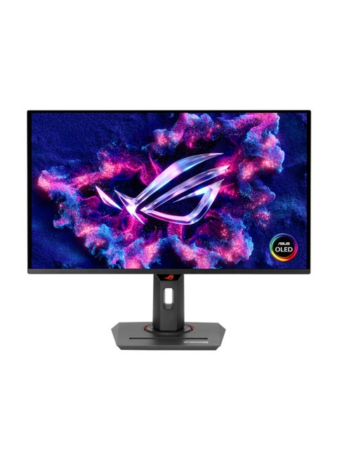 ROG Strix OLED XG27UCDMG 27" 4K UHD QD-OLED Gaming Monitor, 240Hz, 0.03ms GTG, DisplayHDR 400 True Black, 99% DCI-P3, HDMI 2.1, DP 1.4, USB-C 90W PD, OLED Care Pro, ELMB, Auto KVM, Anti-Flicker 2.0, Height/Tilt/Swivel/Pivot Adjustable Stand, 90LM0B20-B01971 Black