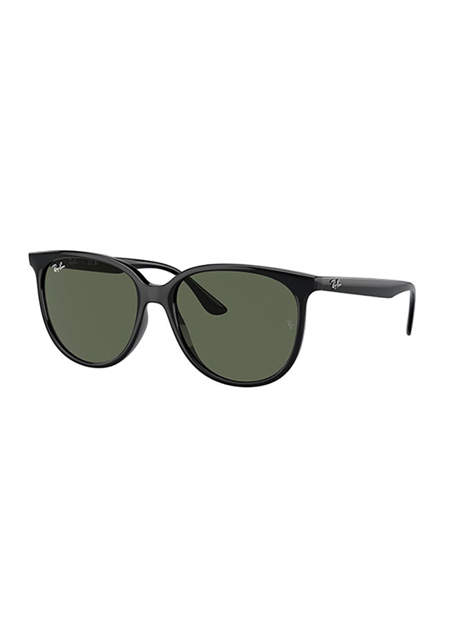 راي بان Women's Ray Ban Woman Square  Sunglasses - Rb4378 - Lense Size:54Mm - Black  - Image 1