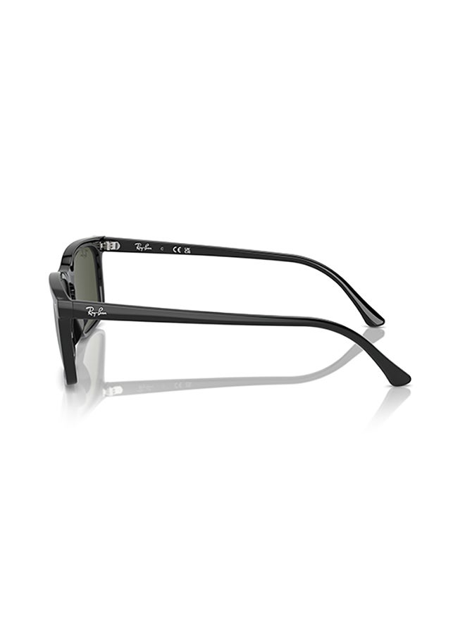 راي بان Ray Ban Unisex Rectangle  Sunglasses - Rb4435 - Lense Size:56Mm - Black  - Image 5