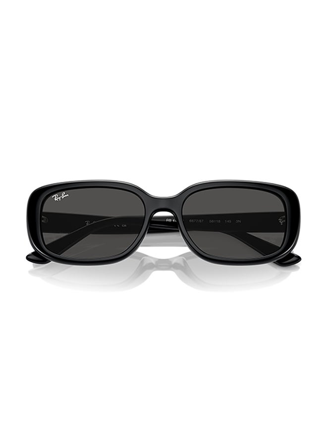 Ray-Ban Ray Ban Unisex Pillow  Sunglasses - Rb4421D - Lense Size:56Mm - Black  - Image 3