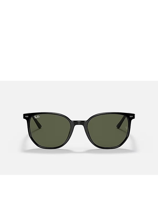 Ray-Ban Ray Ban Unisex Square Elliot Sunglasses - Rb2197 - Lense Size:50Mm - Black  - Image 3