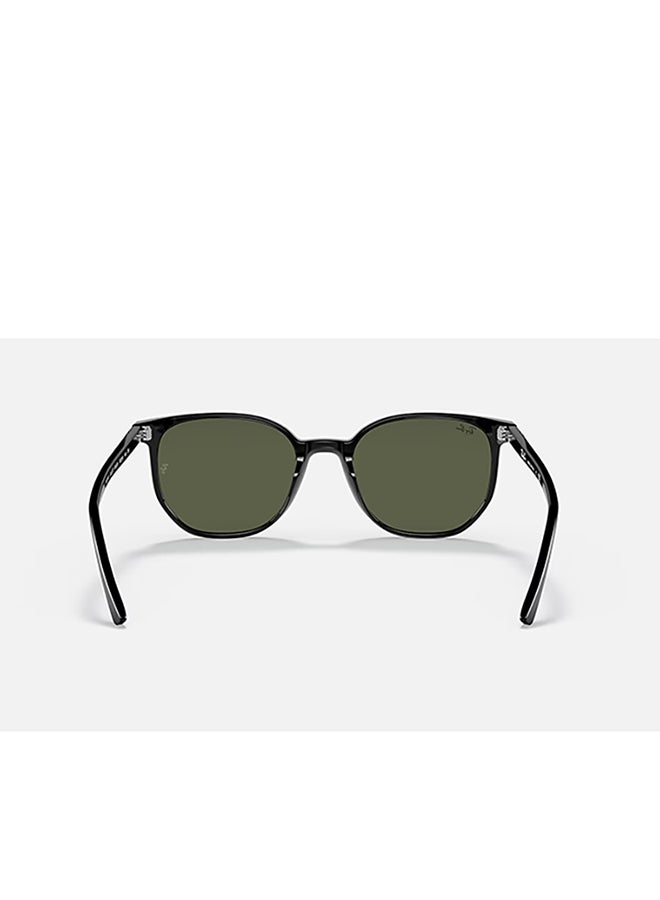 Ray-Ban Ray Ban Unisex Square Elliot Sunglasses - Rb2197 - Lense Size:50Mm - Black  - Image 5