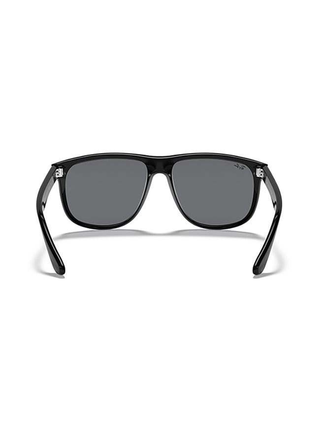 Ray-Ban Men's Ray Ban Man Square Boyfriend Sunglasses - Rb4147 - Lense Size:60Mm - Black  - Image 3