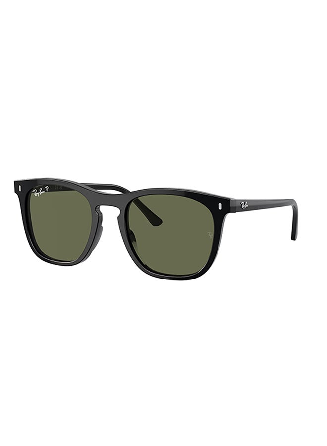 Ray-Ban Ray Ban Unisex Square  Sunglasses - Rb2210 - Lense Size:53Mm - Black  - Image 1