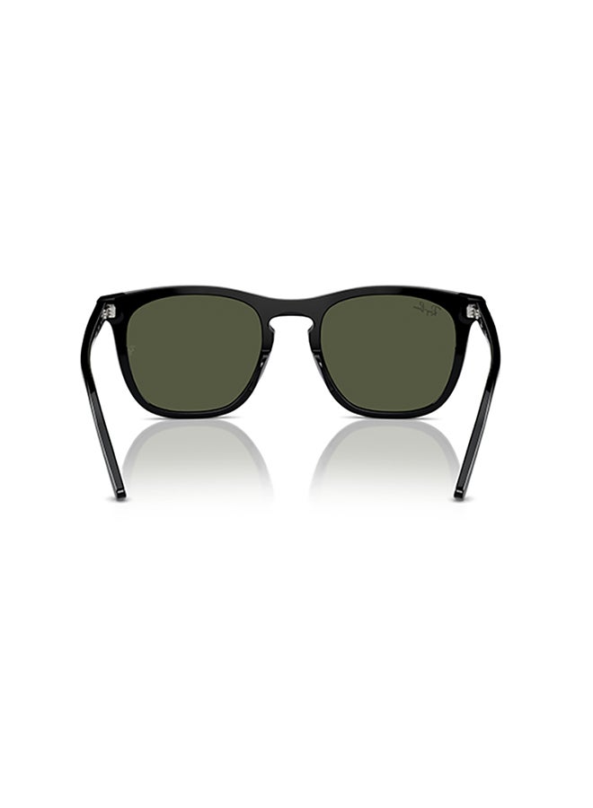 Ray-Ban Ray Ban Unisex Square  Sunglasses - Rb2210 - Lense Size:53Mm - Black  - Image 2