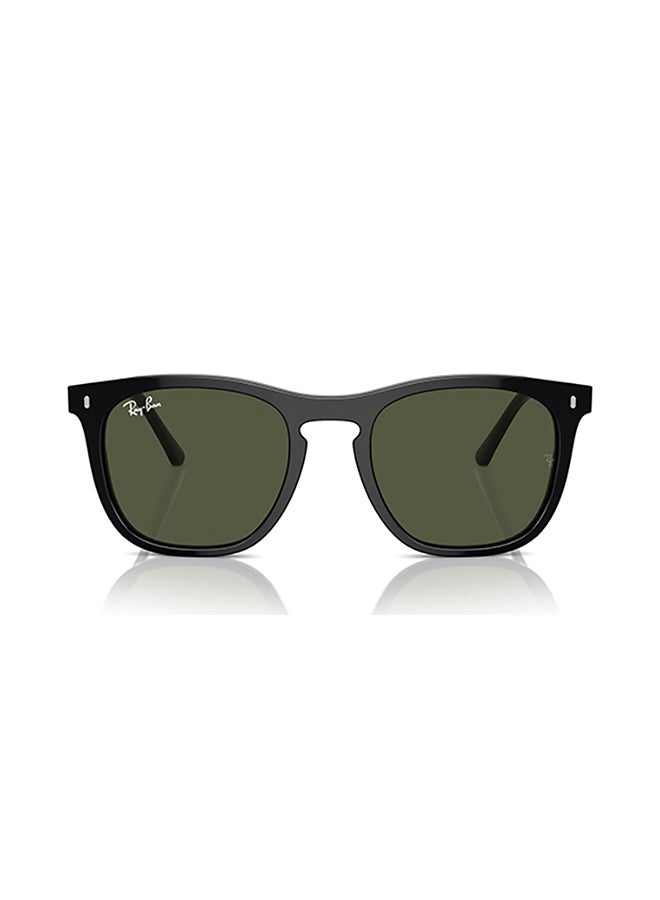 Ray-Ban Ray Ban Unisex Square  Sunglasses - Rb2210 - Lense Size:53Mm - Black  - Image 3