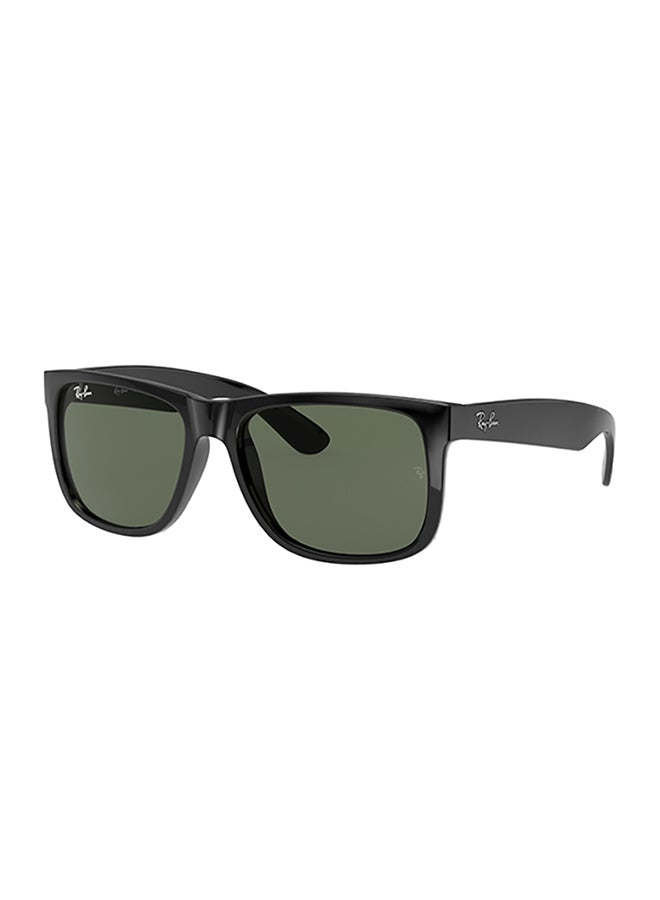 Ray-Ban Men's Ray Ban Man Square Justin Sunglasses - Rb4165 - Lense Size:55Mm - Black  - Image 1