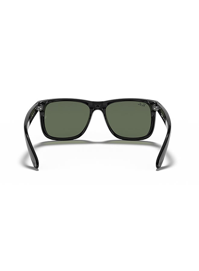 Ray-Ban Men's Ray Ban Man Square Justin Sunglasses - Rb4165 - Lense Size:55Mm - Black  - Image 3
