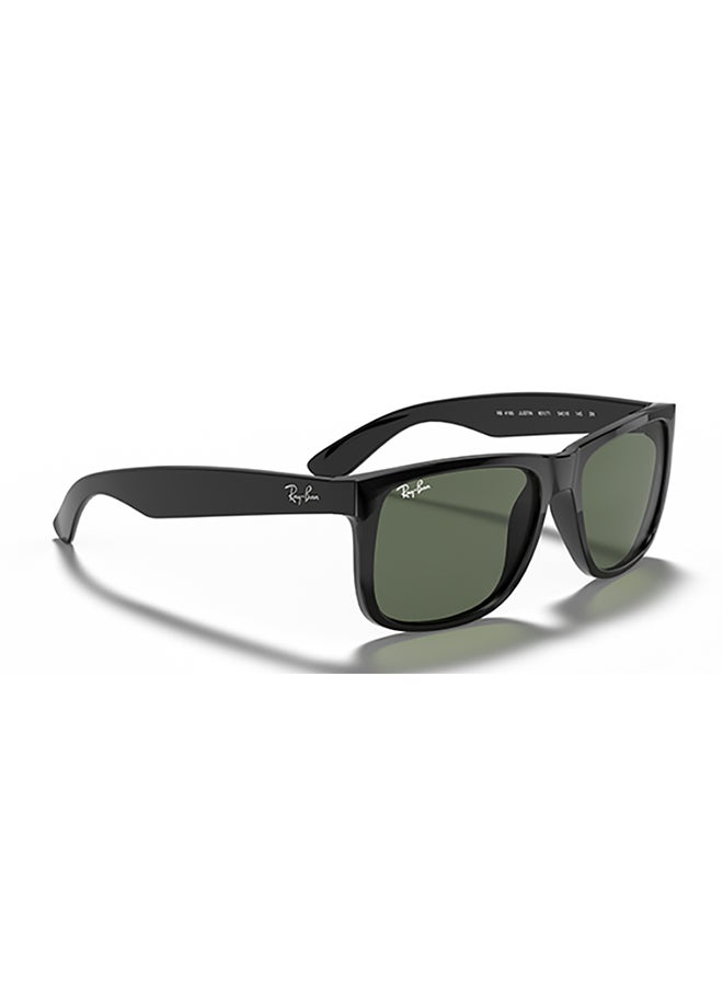 Ray-Ban Men's Ray Ban Man Square Justin Sunglasses - Rb4165 - Lense Size:55Mm - Black  - Image 2
