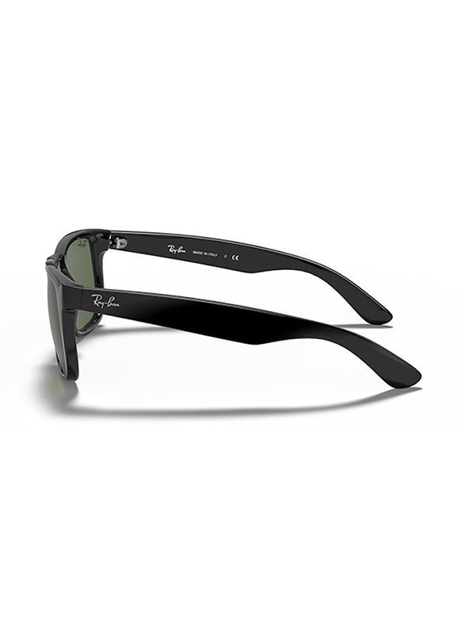 Ray-Ban Men's Ray Ban Man Square Justin Sunglasses - Rb4165 - Lense Size:55Mm - Black  - Image 5