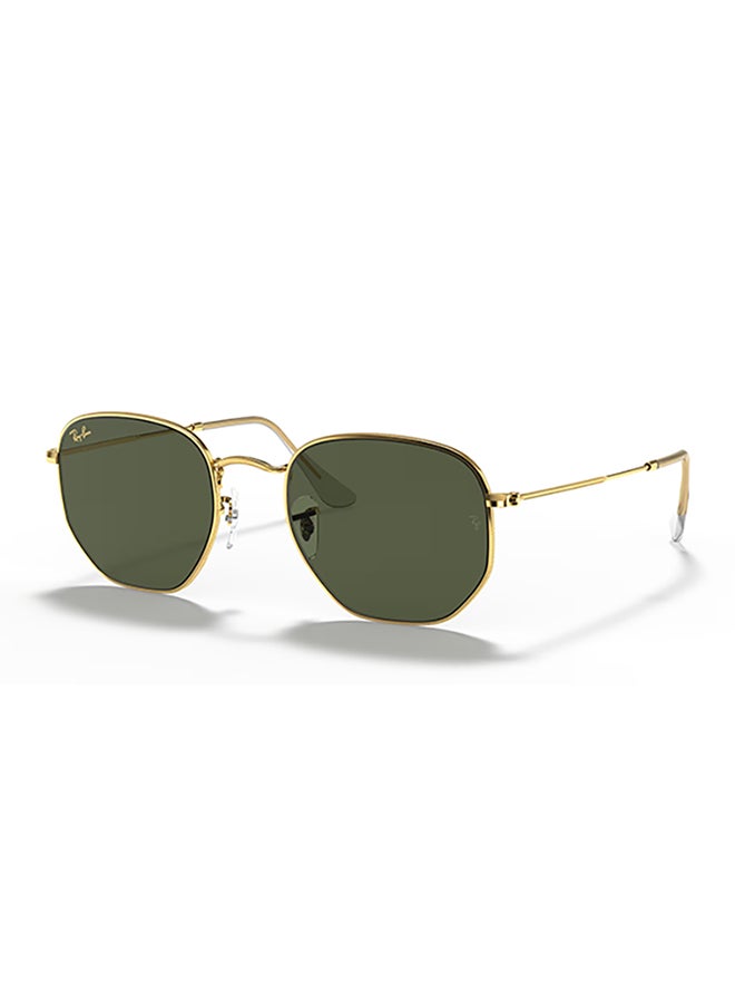 Ray-Ban Ray Ban Unisex Irregular Hexagonal Sunglasses - Rb3548 - Lense Size:54Mm - Legend Gold - Image 1