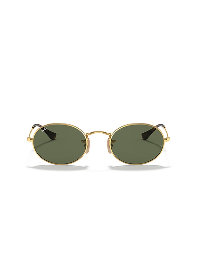 Ray-Ban Ray Ban Unisex Oval Oval Sunglasses - Rb3547N - Lense Size:51Mm - Arista  - Image 2
