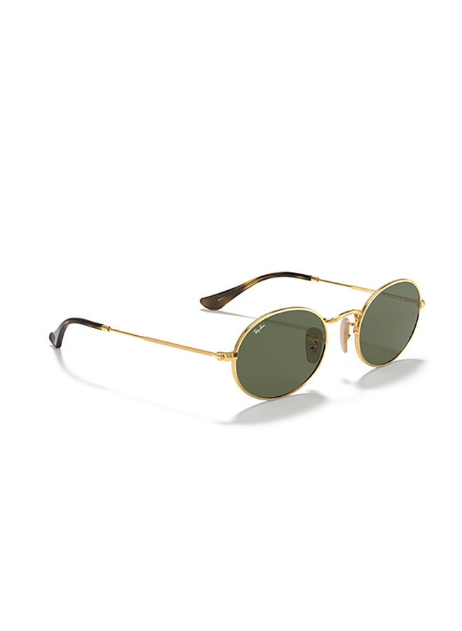 Ray-Ban Ray Ban Unisex Oval Oval Sunglasses - Rb3547N - Lense Size:51Mm - Arista  - Image 3
