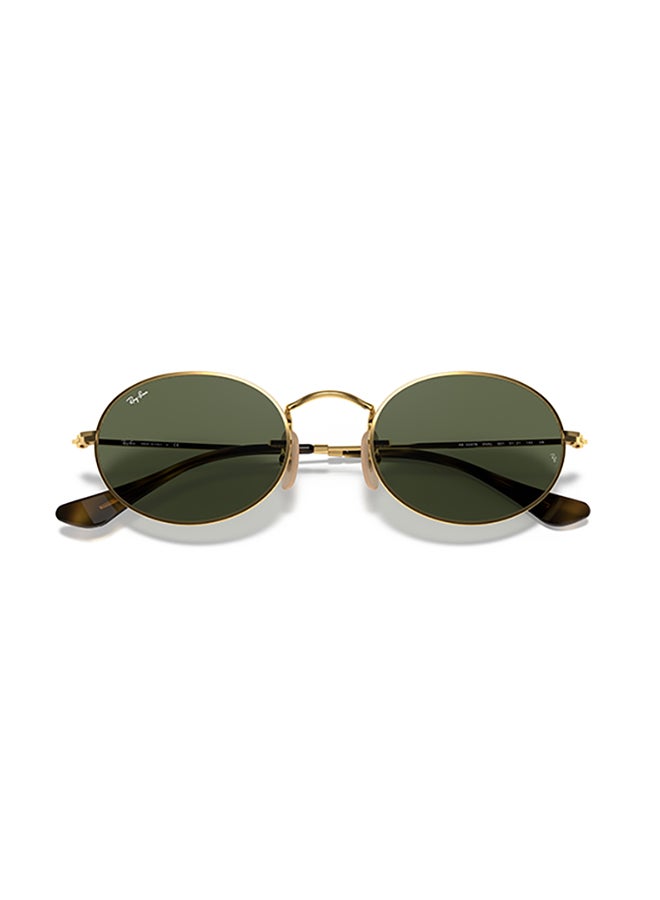 Ray-Ban Ray Ban Unisex Oval Oval Sunglasses - Rb3547N - Lense Size:51Mm - Arista  - Image 4