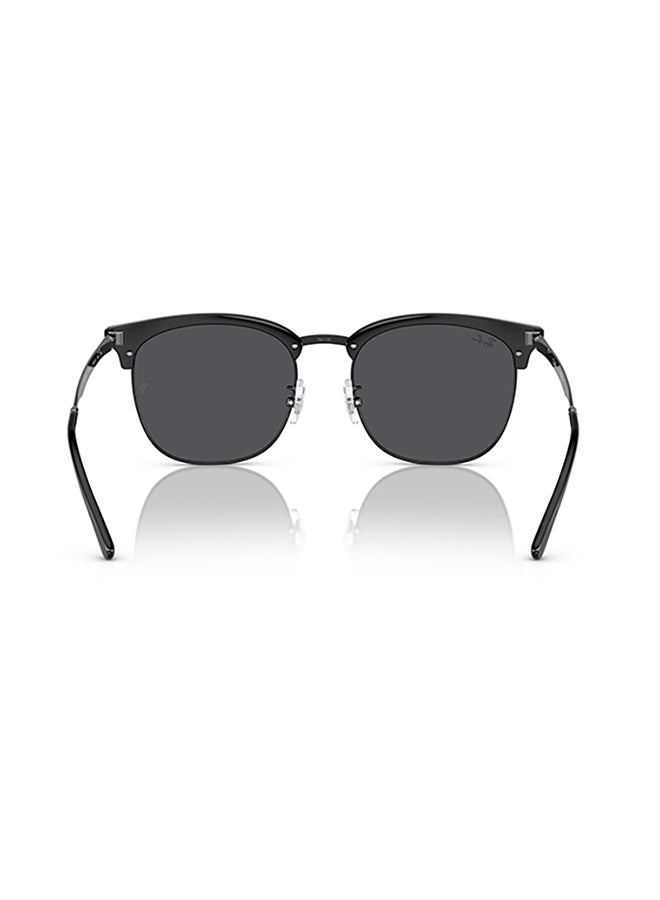 Ray-Ban Ray Ban Unisex Square  Sunglasses - Rb4418D - Lense Size:56Mm - Black On Black  - Image 2