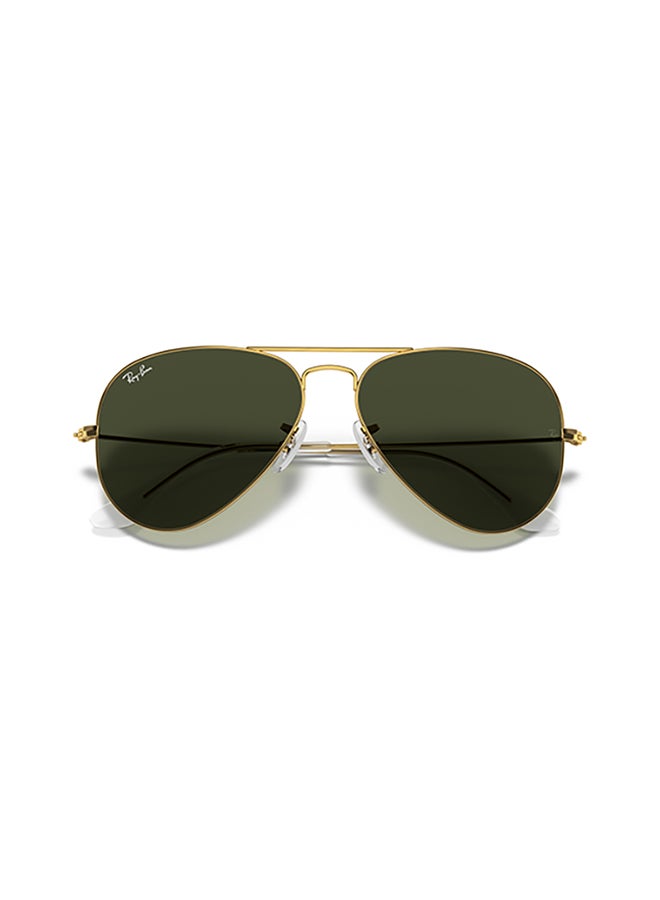 Ray-Ban Ray Ban Unisex Pilot Aviator Large Metal Sunglasses - Rb3025 - Lense Size:58Mm - Arista - Image 5