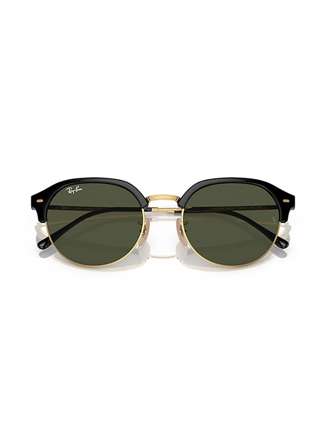 Ray-Ban Ray Ban Unisex Irregular  Sunglasses - Rb4429 - Lense Size:53Mm - Black On Arista - Image 4