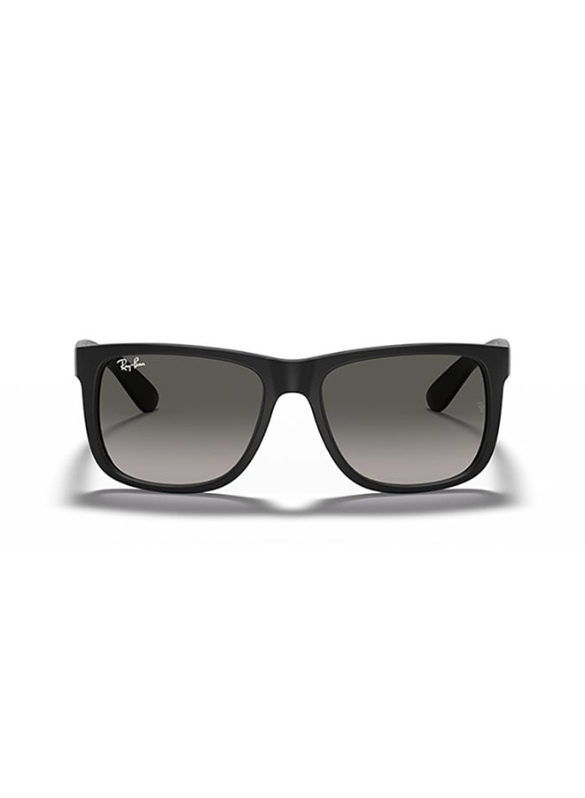 Ray-Ban Men's Ray Ban Man Square Justin Sunglasses - Rb4165 - Lense Size:51Mm - Rubber Black  - Image 2