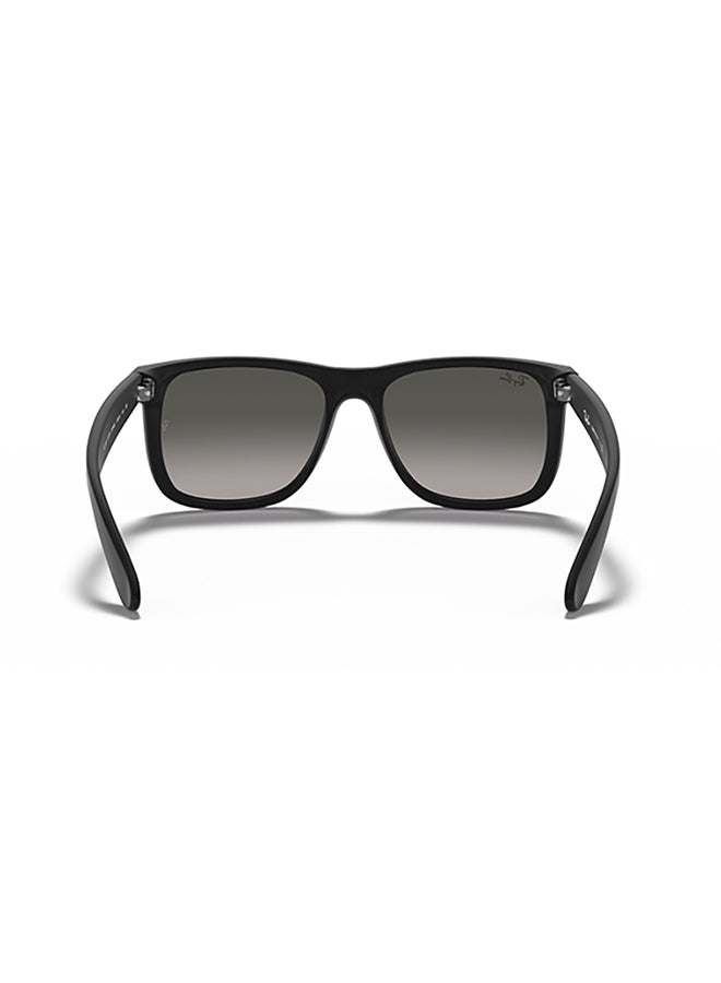 Ray-Ban Men's Ray Ban Man Square Justin Sunglasses - Rb4165 - Lense Size:51Mm - Rubber Black  - Image 5