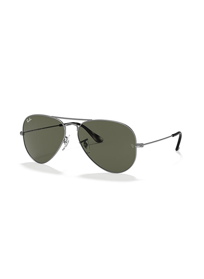 Ray-Ban Ray Ban Unisex Pilot Aviator Large Metal Sunglasses - Rb3025 - Lense Size:58Mm - Sand Transparent Grey - Image 1