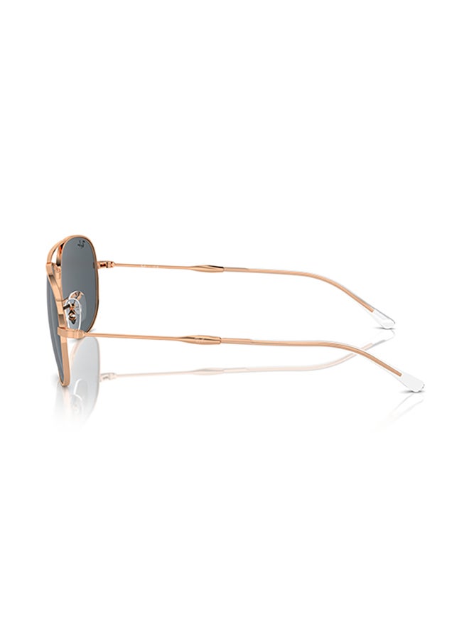 Ray-Ban Ray Ban Unisex Pillow Bain Bridge Sunglasses - Rb3735 - Lense Size:57Mm - Rosegold - Image 5