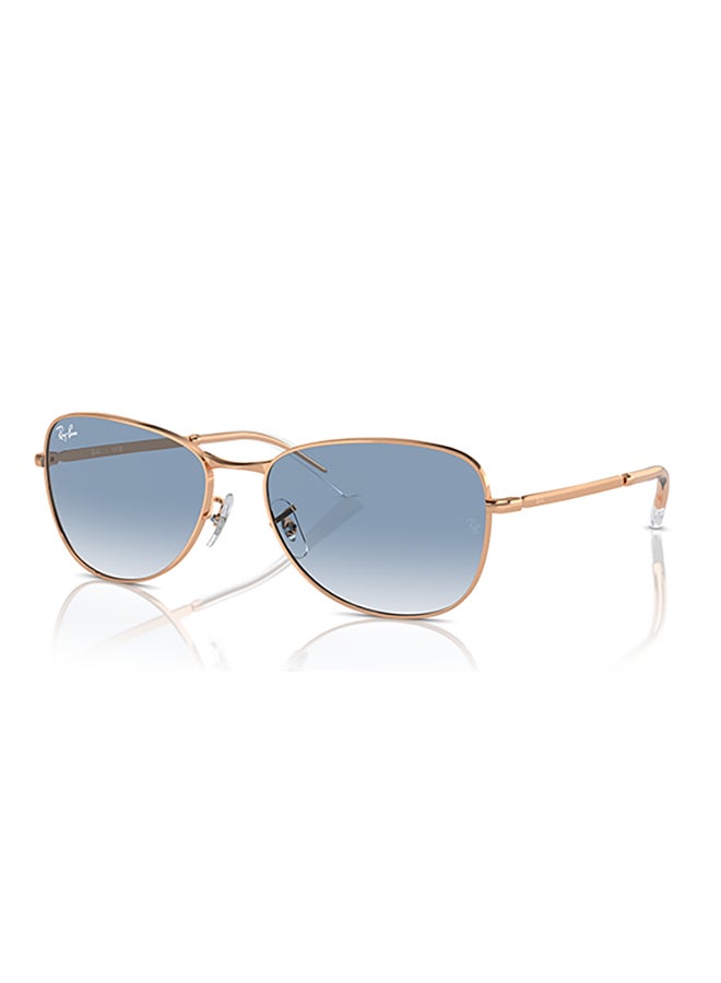 Ray-Ban Ray Ban Unisex Pilot  Sunglasses - Rb3733 - Lense Size:56Mm - Rosegold - Image 1