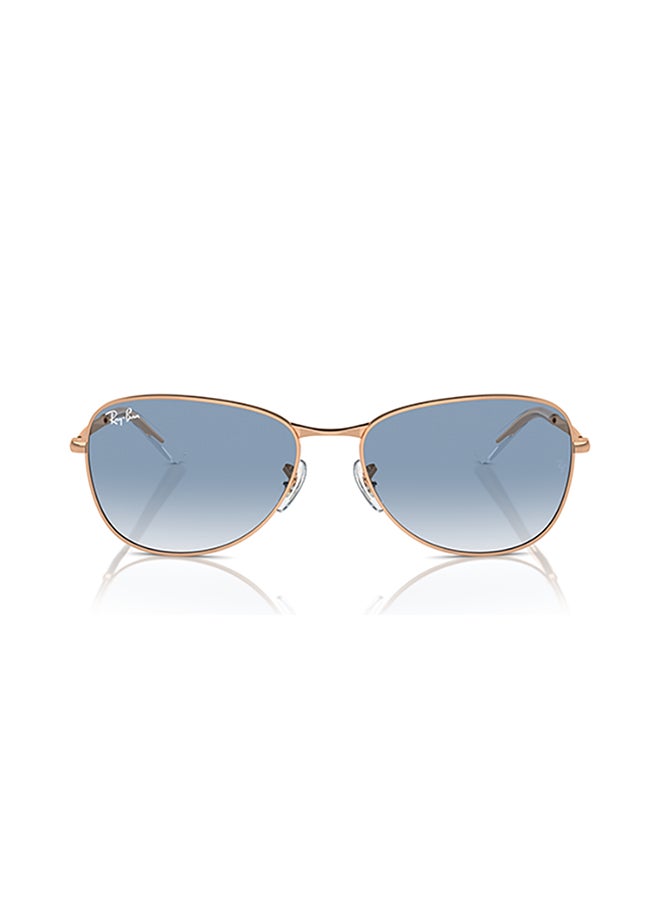Ray-Ban Ray Ban Unisex Pilot  Sunglasses - Rb3733 - Lense Size:56Mm - Rosegold - Image 2