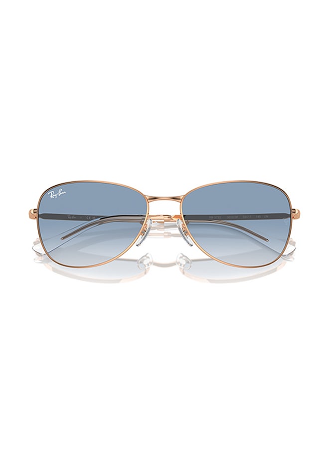 Ray-Ban Ray Ban Unisex Pilot  Sunglasses - Rb3733 - Lense Size:56Mm - Rosegold - Image 4