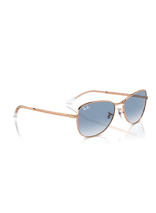 Ray-Ban Ray Ban Unisex Pilot  Sunglasses - Rb3733 - Lense Size:56Mm - Rosegold - Image 3