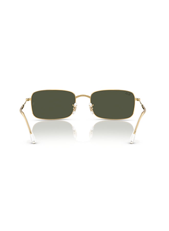 Ray-Ban Ray Ban Unisex Rectangle  Sunglasses - Rb3746 - Lense Size:56Mm - Arista  - Image 5