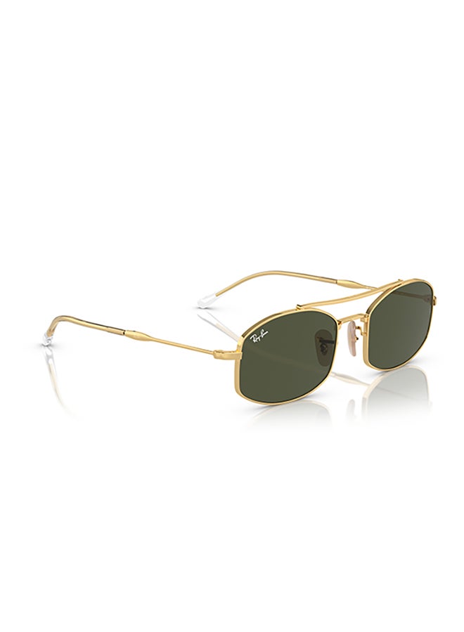 Ray-Ban Ray Ban Unisex Oval  Sunglasses - Rb3719 - Lense Size:51Mm - Arista  - Image 3