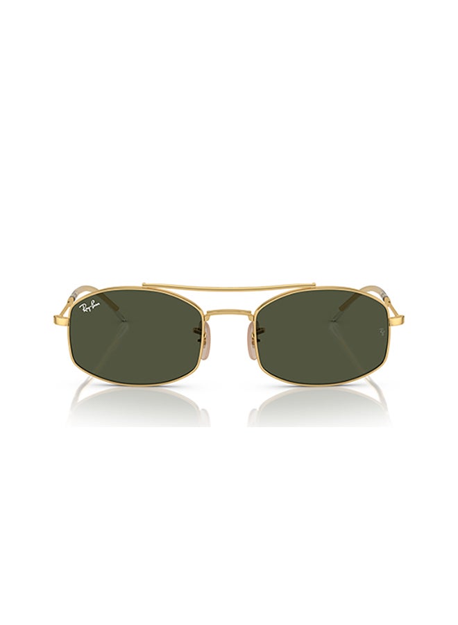 Ray-Ban Ray Ban Unisex Oval  Sunglasses - Rb3719 - Lense Size:51Mm - Arista  - Image 2