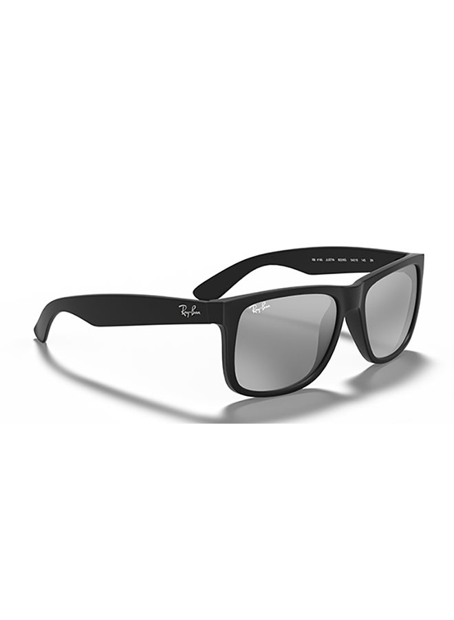 Ray-Ban Men's Ray Ban Man Square Justin Sunglasses - Rb4165 - Lense Size:51Mm - Rubber Black - Image 2