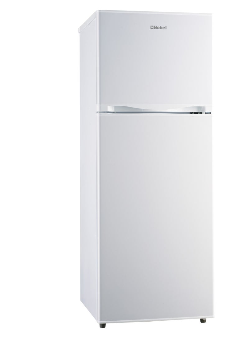 Nobel 295L Double Door Refrigerator with Multi Airflow, NoFrost Cooling, LED Light, Energy Saving – Mechanical Control 1600 W NR295 White  - Image 1