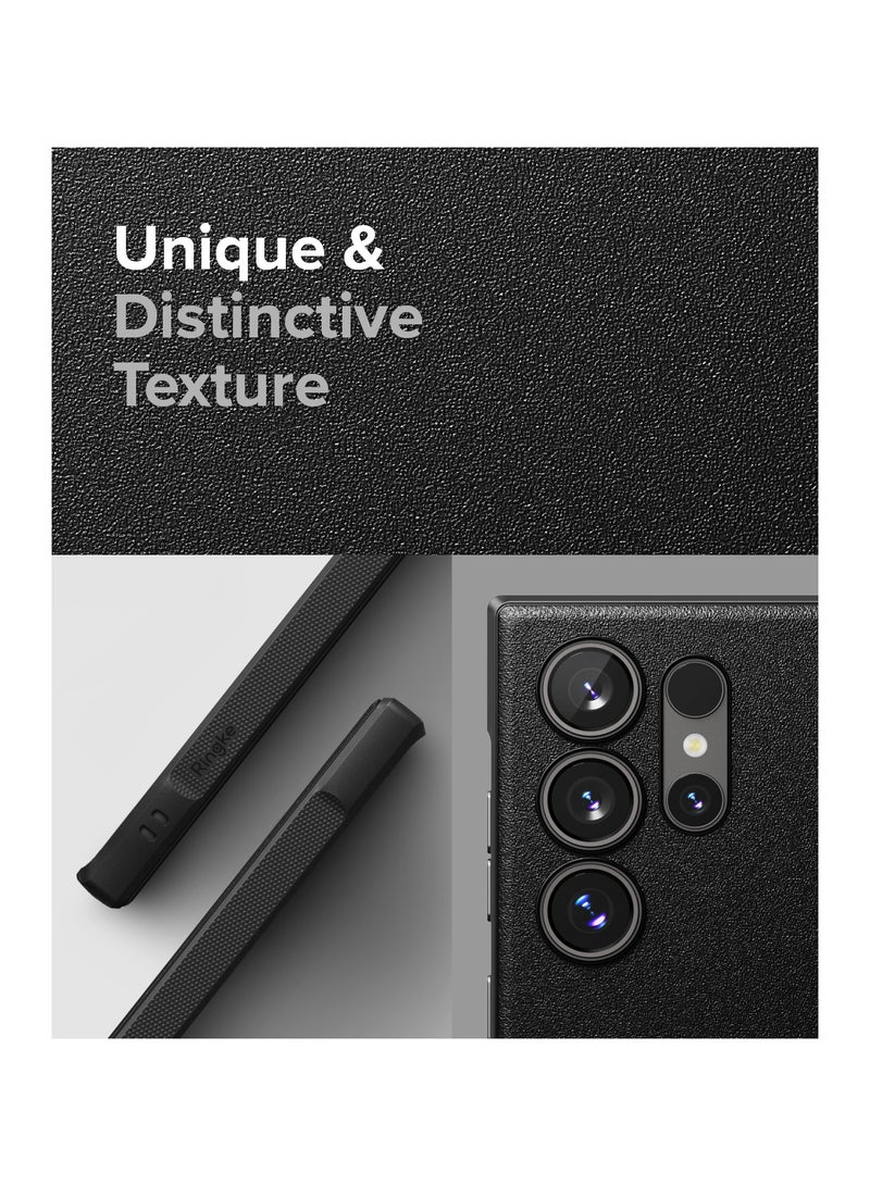 Ringke Onyx [Feels Good in The Hand] Compatible with Samsung Galaxy S24 Ultra Case 5G, Anti-Fingerprint Technology Prevents Oily Smudges Non-Slip Enhanced Grip Precise Cutouts for Camera MOON - Image 4