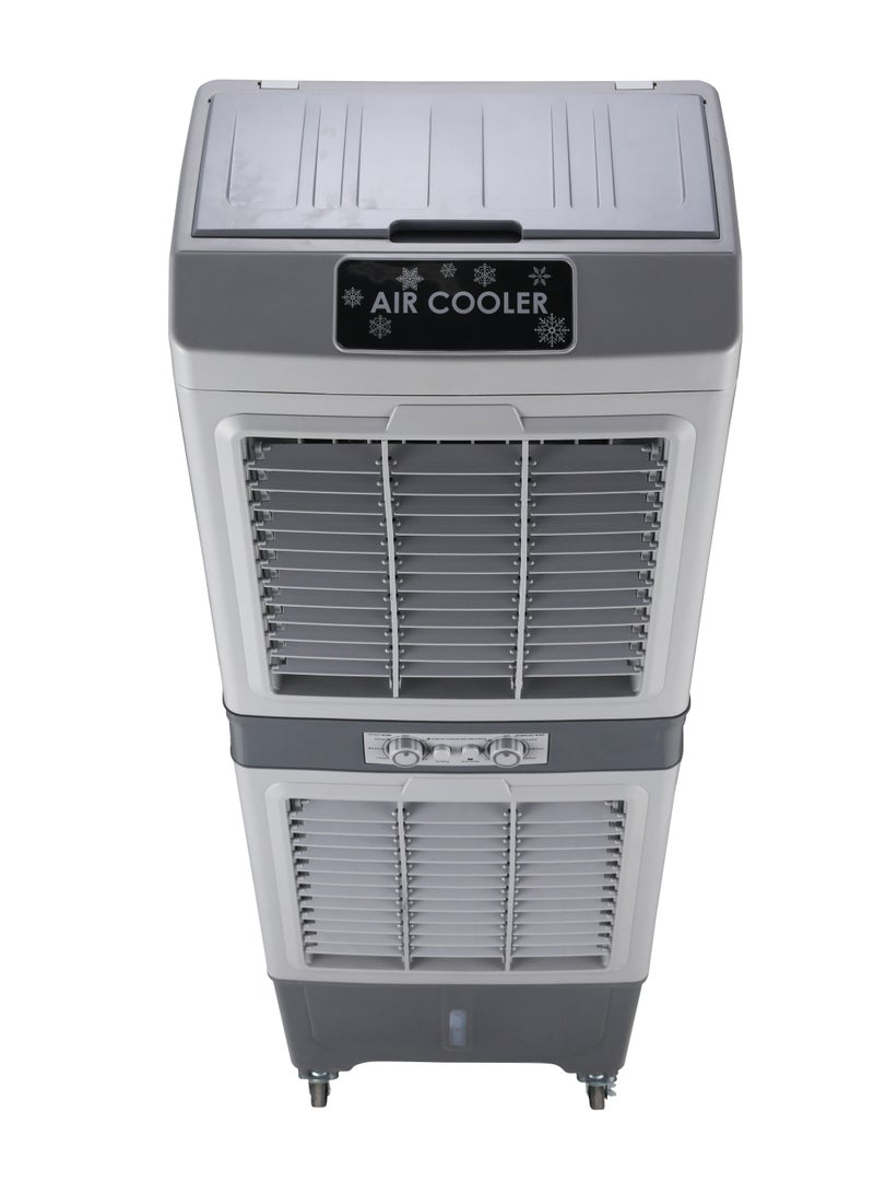 نوبل 50L Air Cooler with Honeycomb Cooling Pad – 12000 m³/h High Airflow, 3-Speed Settings, Powerful Axial Fan, Easy Mobility 50 L 200 W NAC2050S Black  - Image 2