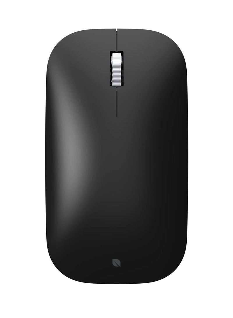 incase Modern Mobile Mouse by Microsoft, Bluetooth Low Energy Wireless, Ambidextrous Ergonomic Design, BlueTrack Precision Tracking, 4 Buttons, Metal Scroll Wheel, Up to 12 Months Battery Life, Compact & Lightweight, KTF-00014 Black  - Image 4