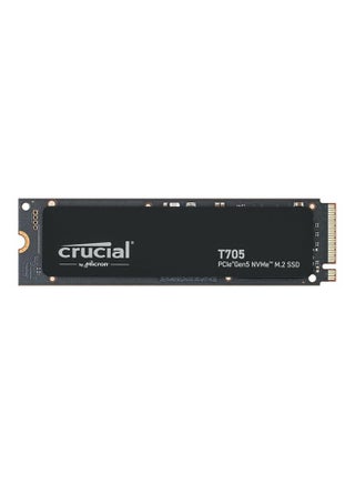 T705 4TB M.2 NVMe SSD – PCIe Gen5 x4, Up to 14,100MB/s Read, 12,600MB/s Write, NVMe 2.0, 3D NAND, Heatsink Optional, M.2 2280 Form Factor, 3000TBW Endurance, High-Performance Internal Solid State Drive for Gaming, Content Creation & Workstations | CT4000T705SSD3 4 TB - pnsku/N70179843V/45/_/1748713947/7ba5ad36-6d2a-42f7-9737-64ce745d6a25