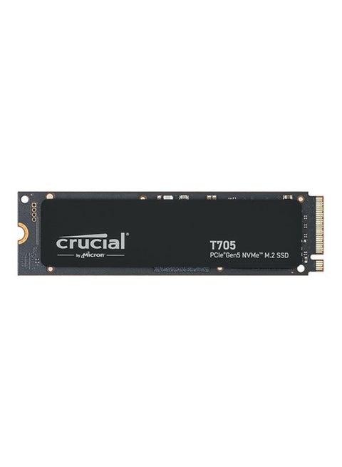 T705 4TB M.2 NVMe SSD – PCIe Gen5 x4, Up to 14,100MB/s Read, 12,600MB/s Write, NVMe 2.0, 3D NAND, Heatsink Optional, M.2 2280 Form Factor, 3000TBW Endurance, High-Performance Internal Solid State Drive for Gaming, Content Creation & Workstations | CT4000T705SSD3 4 TB