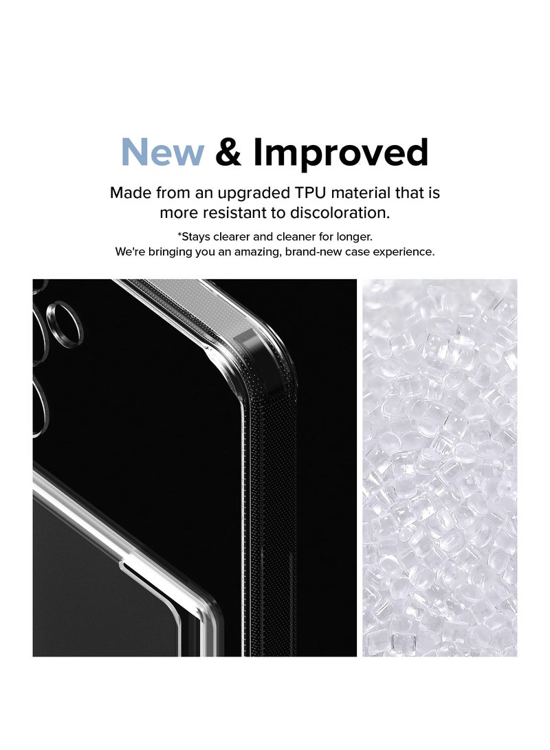 Ringke Fusion Card [Built-in Cardholder] Compatible with Samsung Galaxy A55 Case 5G, Hold Up to 1 Card, Transparent Wallet Phone Cover for Women, Men CLEAR - Image 4