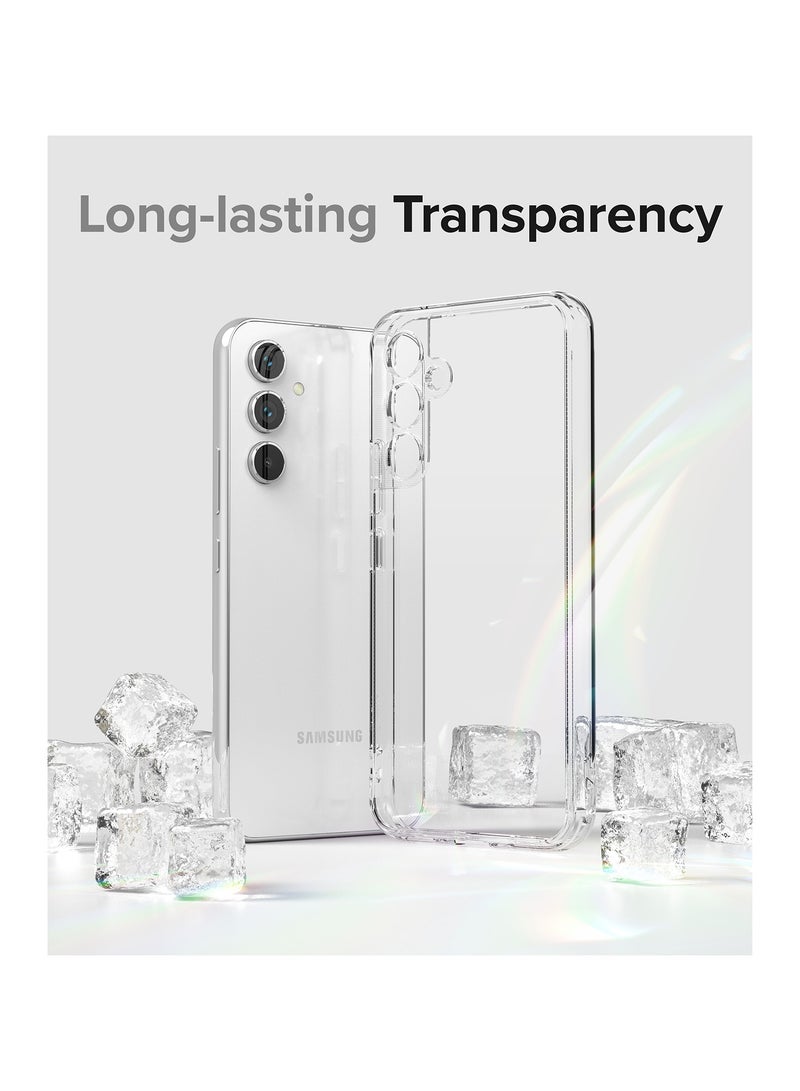 Ringke Fusion [Display The Natural Beauty] Compatible with Samsung Galaxy A54 Case, Clear 5G Cover for Women, Men, Transparent Shockproof Bumper Designed for A54 Case CLEAR - Image 4