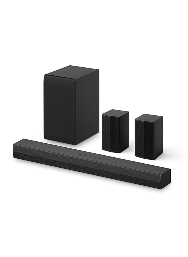 LG Soundbar S45TR for TV 4.1 channel 400W AI Sound Pro WOW Interface 2ch Rear Speakers S45TR black  - Image 2