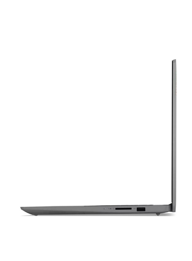 IdeaPad 3 Laptop With 15.6 Inch Full HD(1920X1080) Display,Intel Core i5-1235U Processor/8GB RAM DDR4/512GB SSD/DOS(Without Windows)/Intel Iris Xe Graphics/ English/Arabic Arctic Grey
