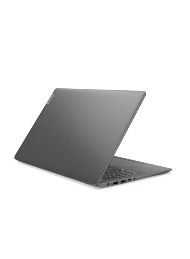 IdeaPad 3 Laptop With 15.6 Inch Full HD(1920X1080) Display,Intel Core i5-1235U Processor/8GB RAM DDR4/512GB SSD/DOS(Without Windows)/Intel Iris Xe Graphics/ English/Arabic Arctic Grey
