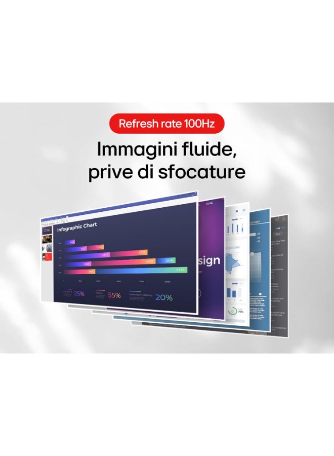 LG 27 Inch Fhd Curved Monitor (1500R) With 100Hz Refresh Rate And Usb-C Port, Reader Mode, Flicker Safe, Lg Switch App Compatible, Smart Energy Saving    , Super Resolution+, Hdmi 2.2 X2, 27U421A-B Black - Image 3